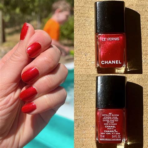 Chanel Le Vernis LONGWEAR 887 METALLIC BLOOM Limited 